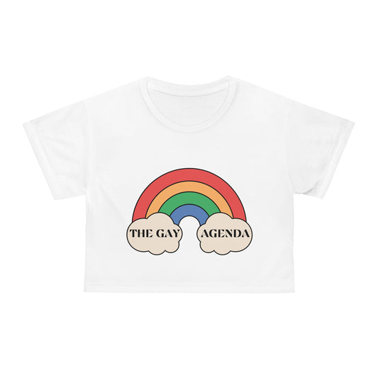 The Gay Agenda Crop Top