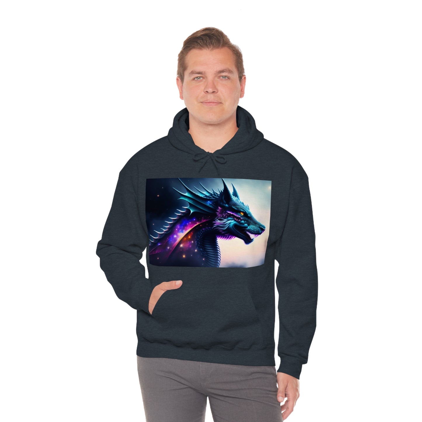 Nebula Wolf Dragon Hoodie