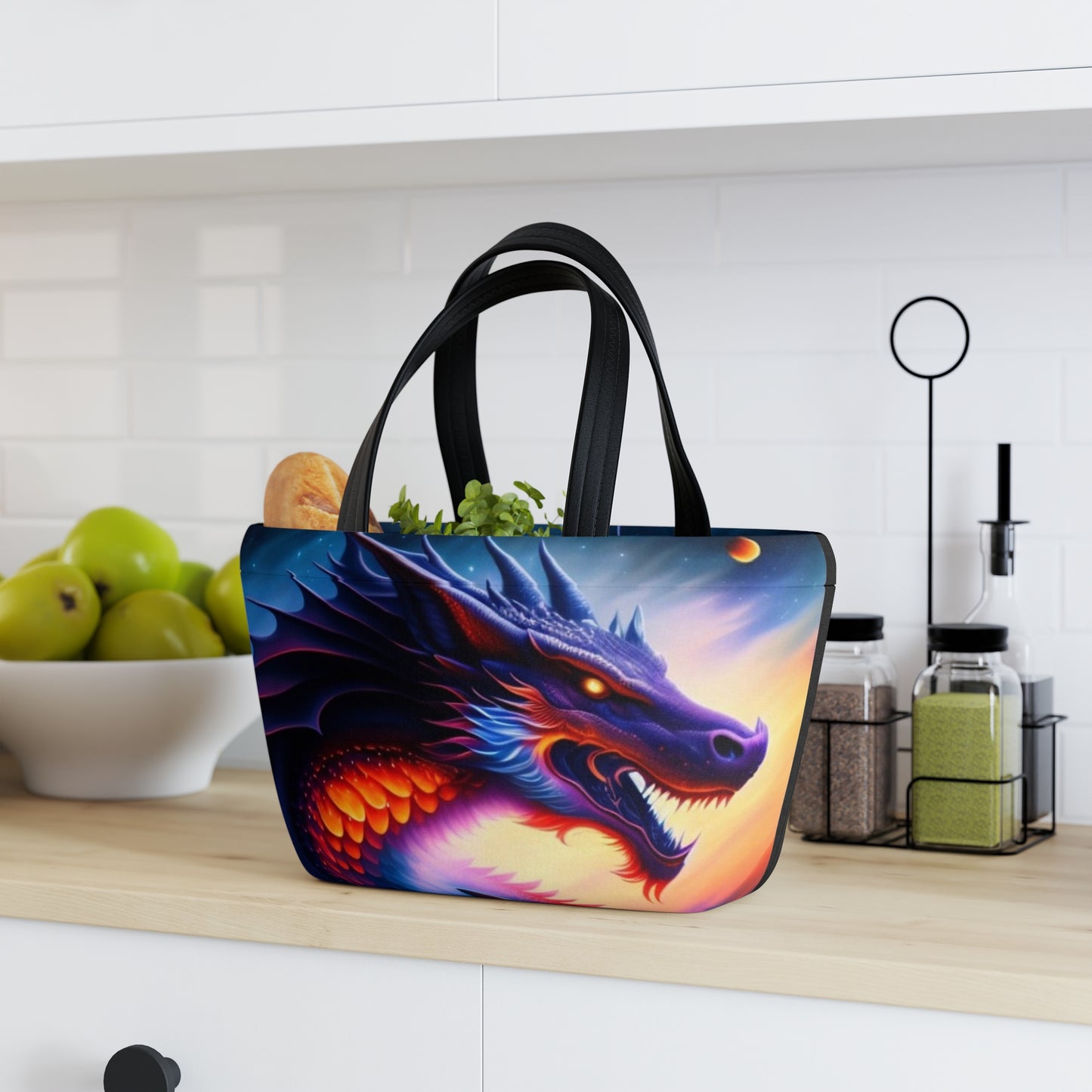 Solar Fire Dragon Lunch Bag