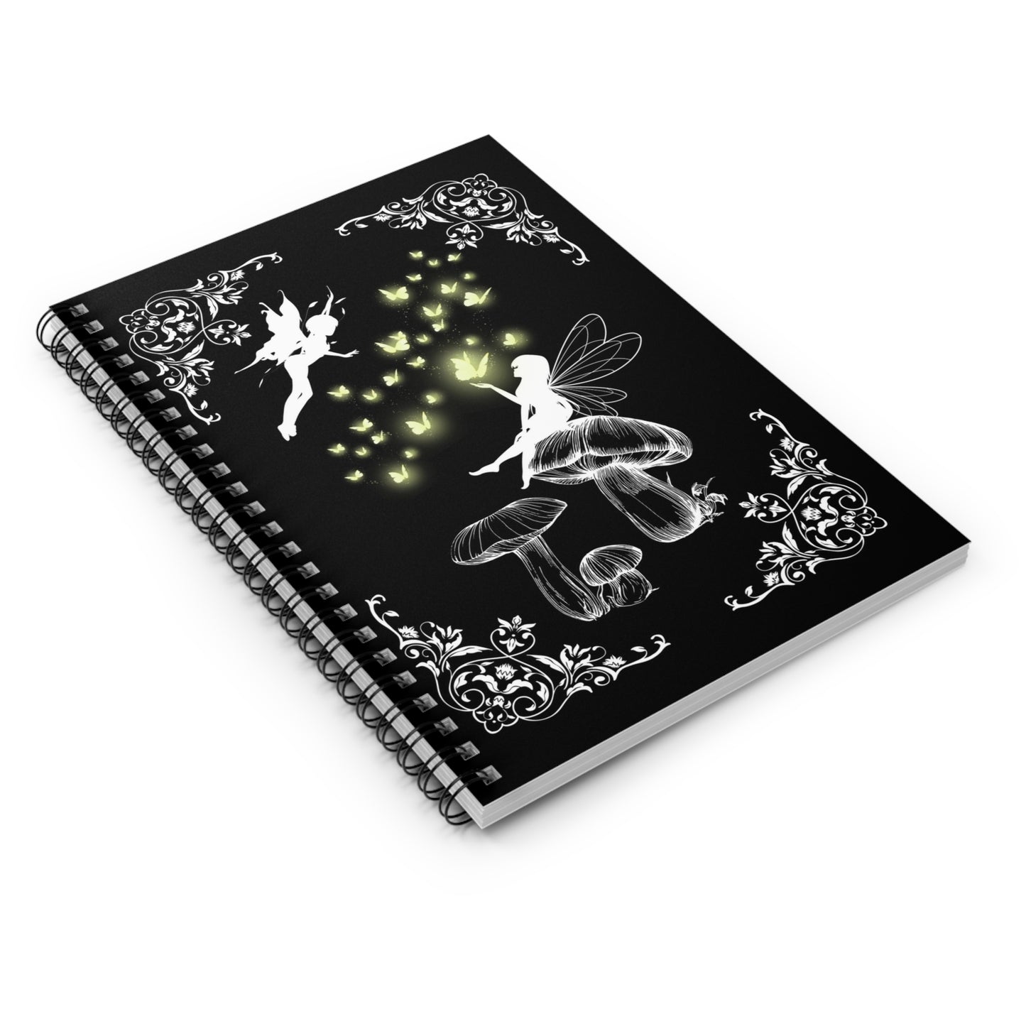 Fae Play Yei Noche Spiral Notebook - Ruled Line