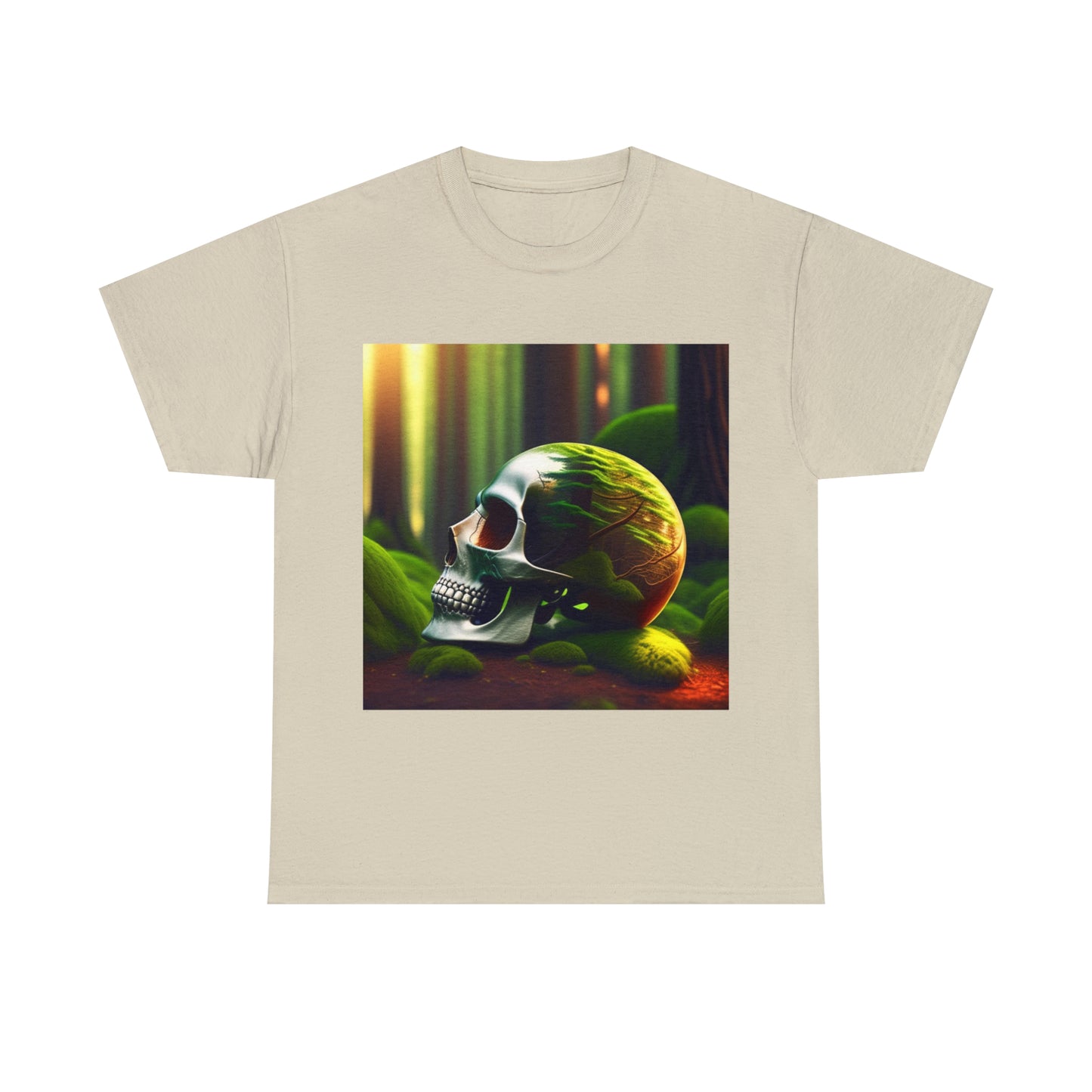 Wood Brained Cotton Tee