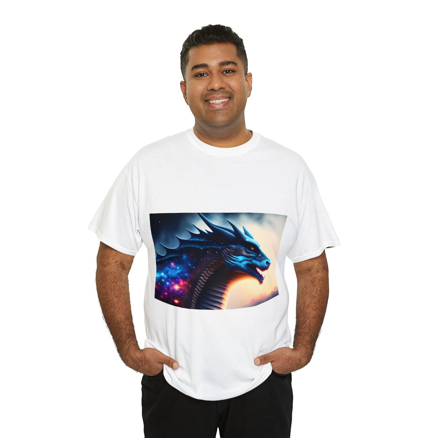 Galaxy Magic Dragon Cotton Tee