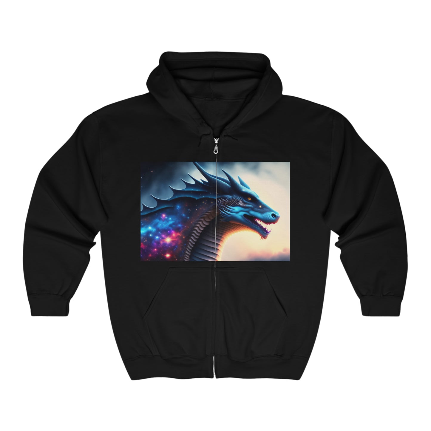 Galaxy Magic Dragon Zip Up