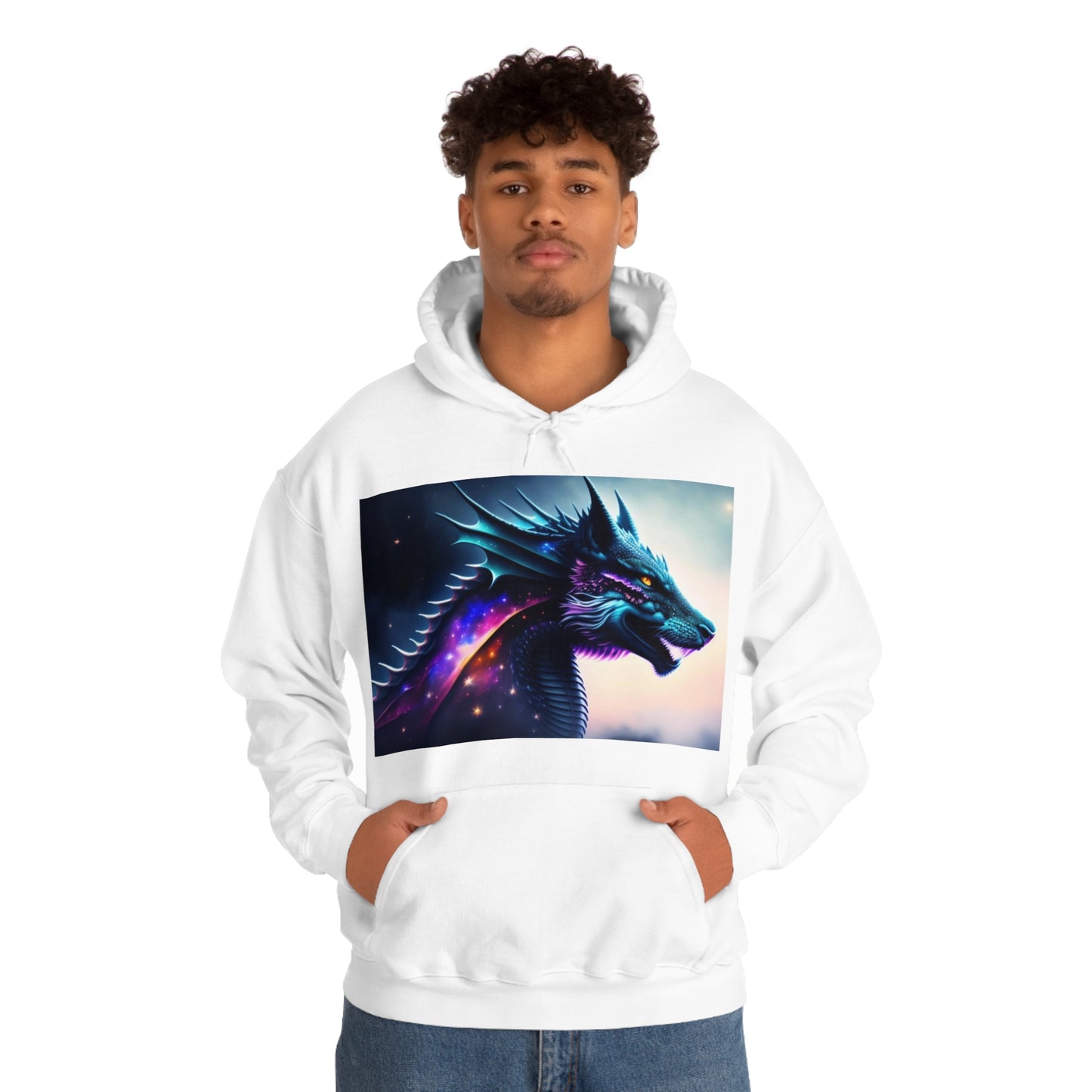 Nebula Wolf Dragon Hoodie