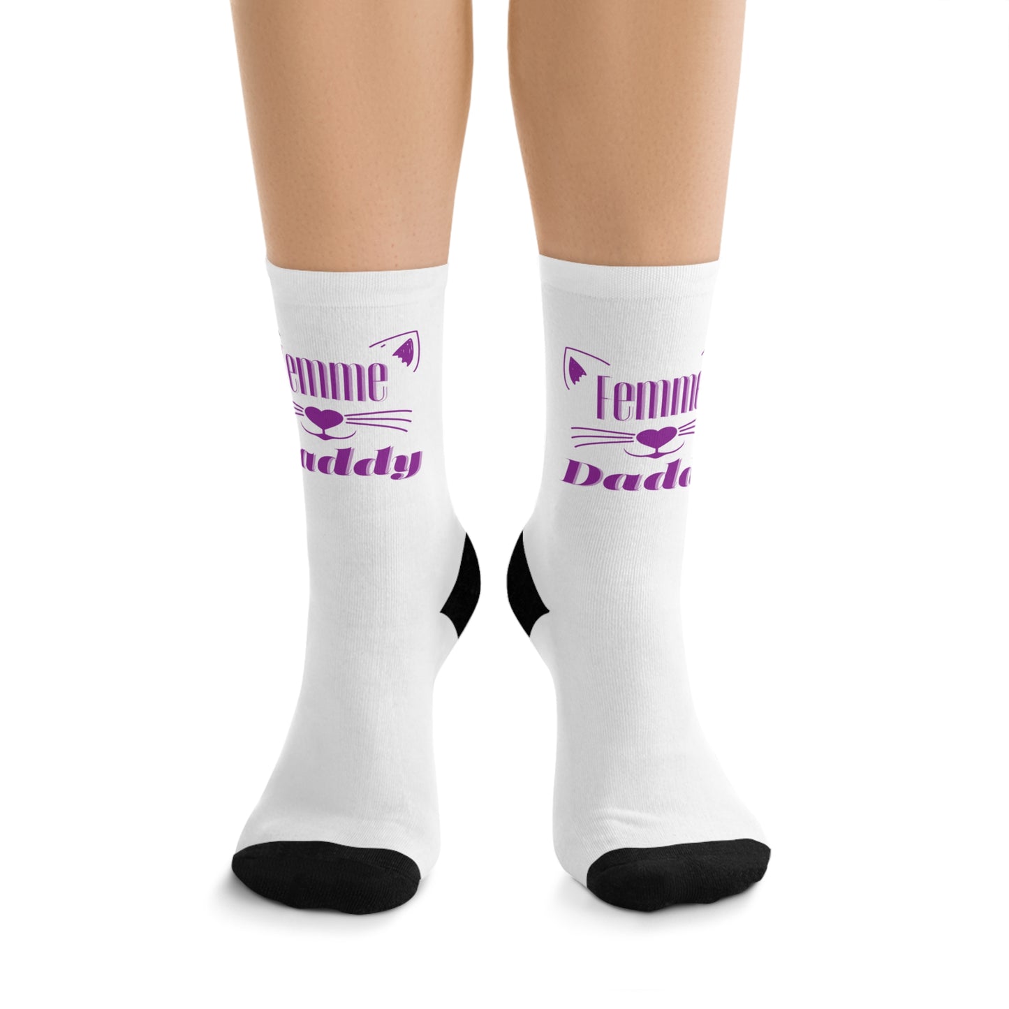 Femme Daddy Socks, eco friendly!