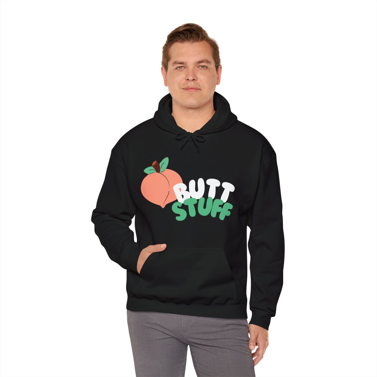 Peachy Stuff Hooded Sweatshirt