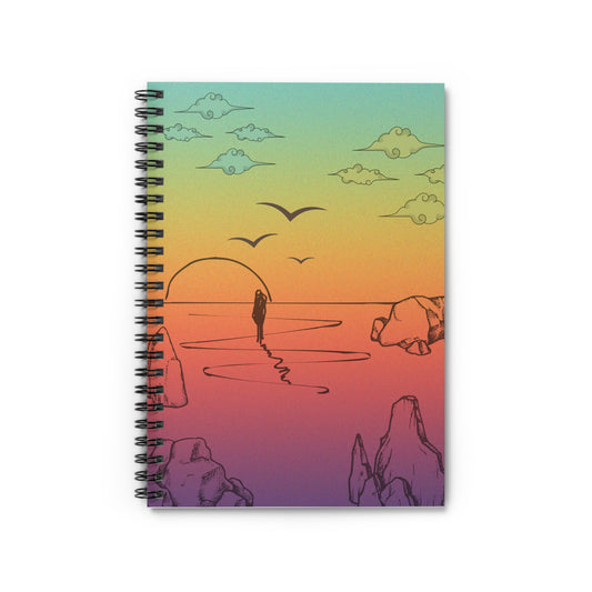 Wander Spiral Notebook - Ruled Line