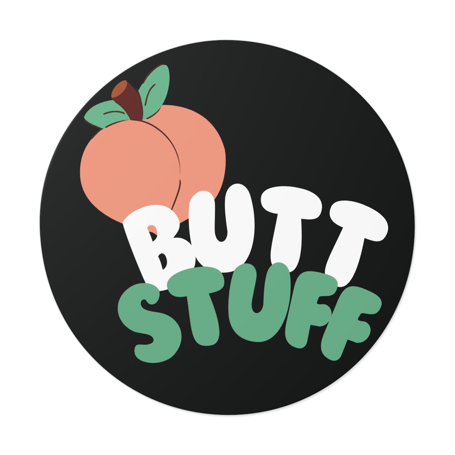 Peachy Stuff Sticker