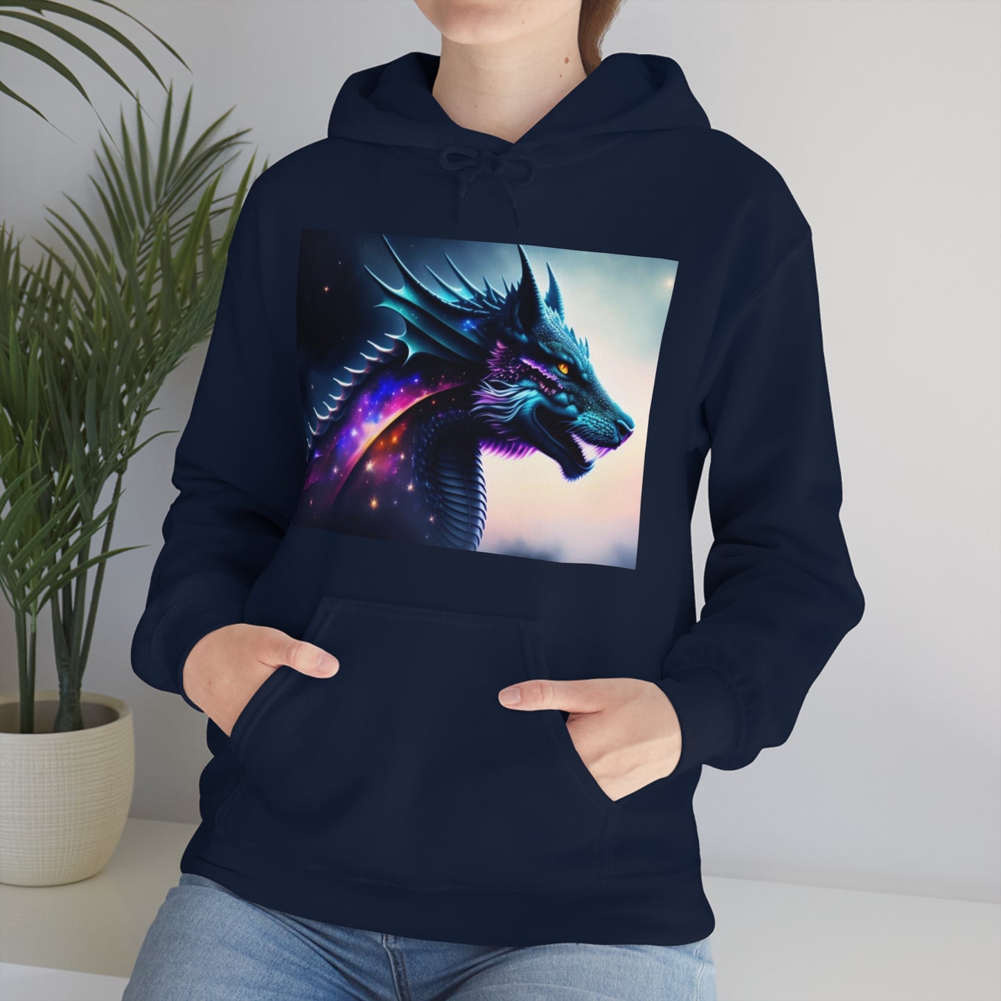 Nebula Wolf Dragon Hoodie