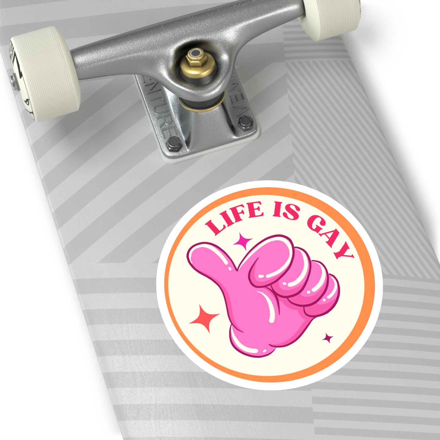 Lesbian Life Is Gay Sticker