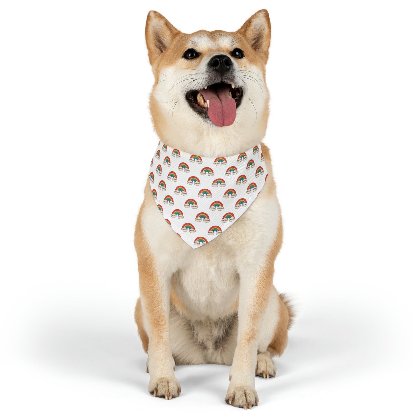 Gay Agenda Pet Bandana Collar