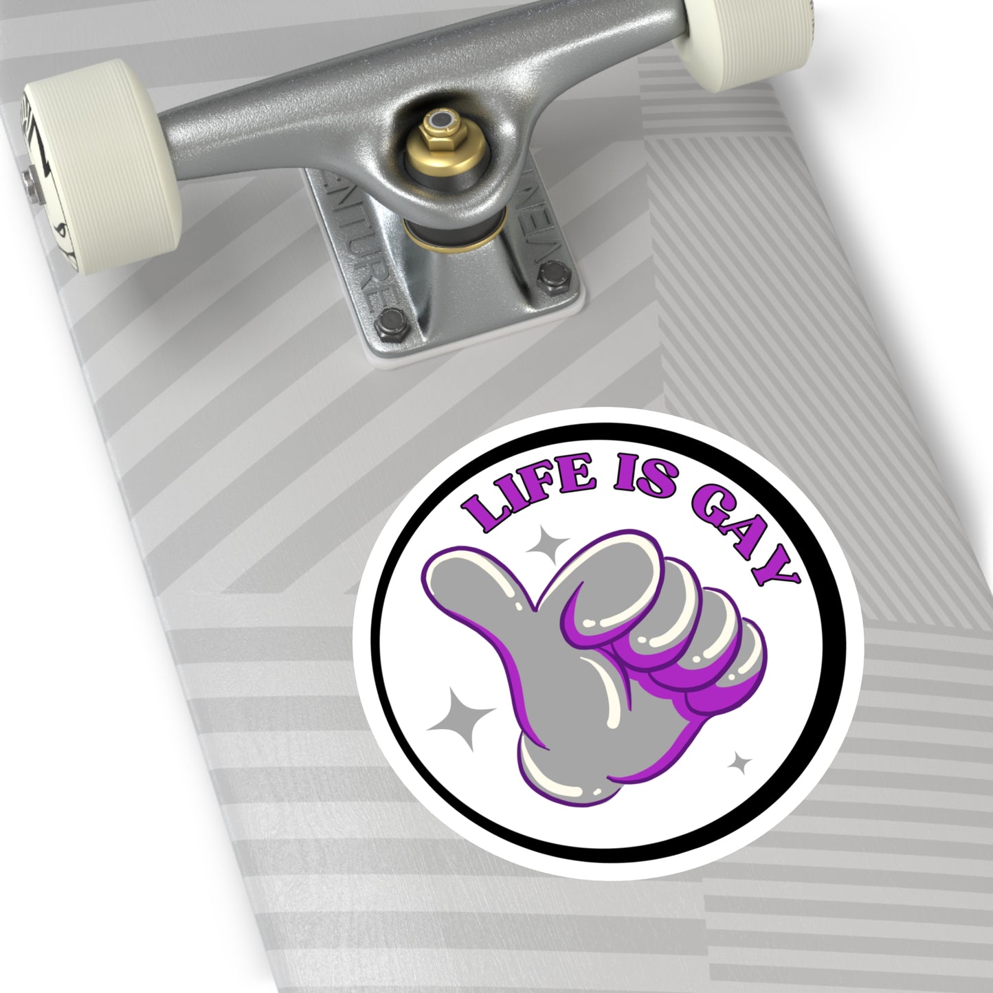 Asexual Life Is Gay Sticker