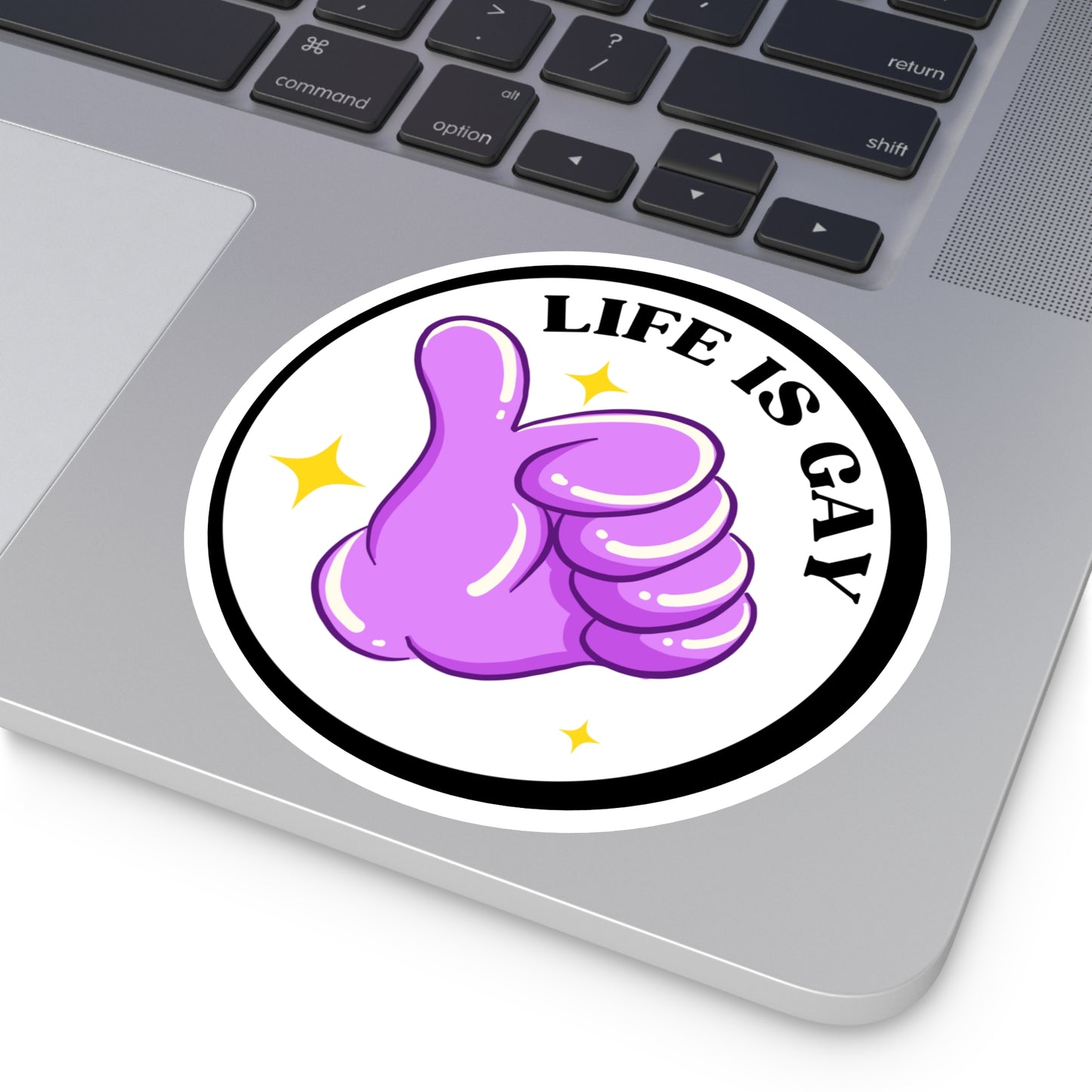 Nonbinary Life Is Gay Sticker