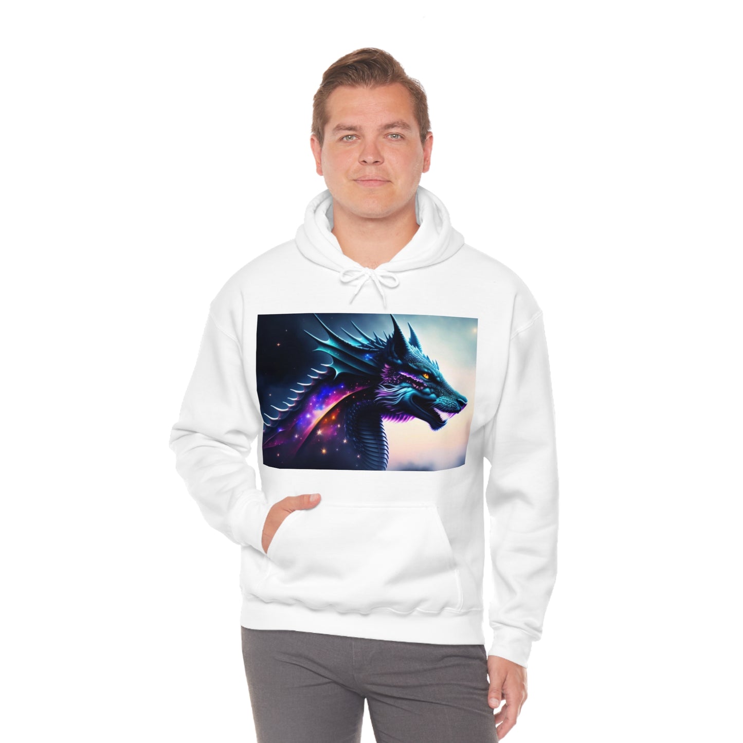 Nebula Wolf Dragon Hoodie