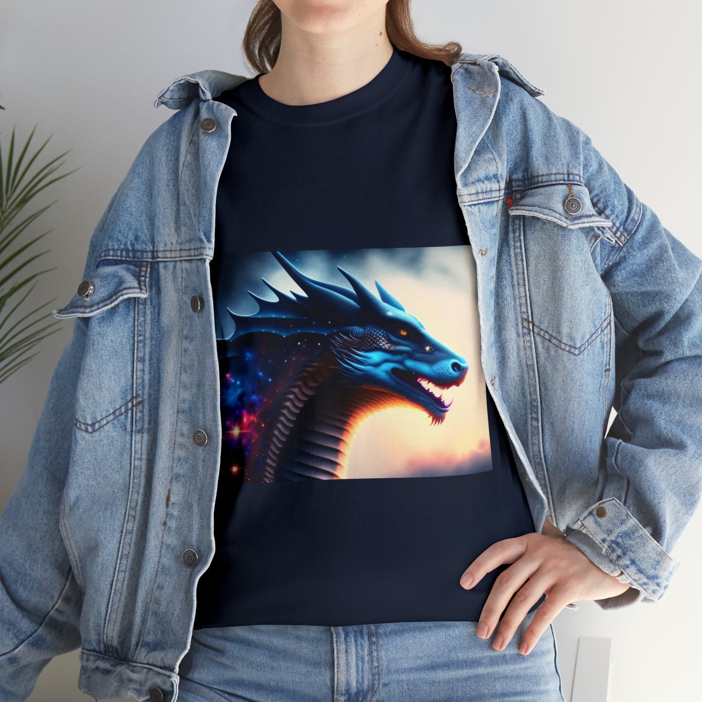 Galaxy Magic Dragon Cotton Tee