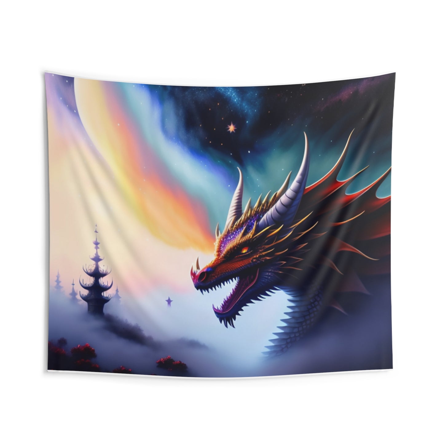 Red  Wall Tapestry