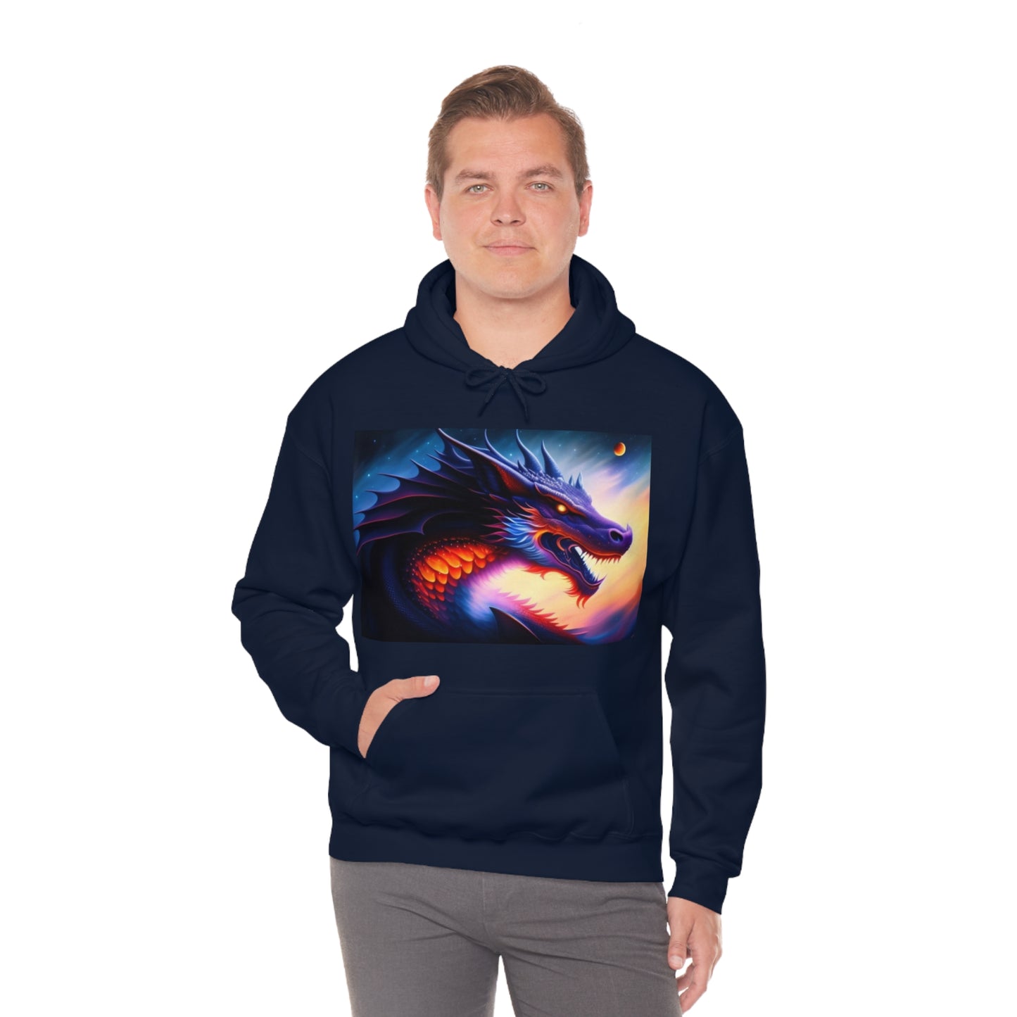 Solar Fire Dragon Hoodie