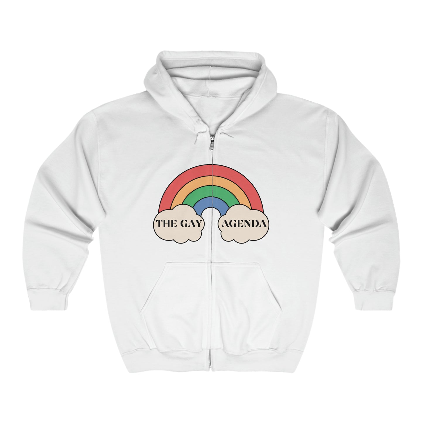 The Gay Agenda Zip Up