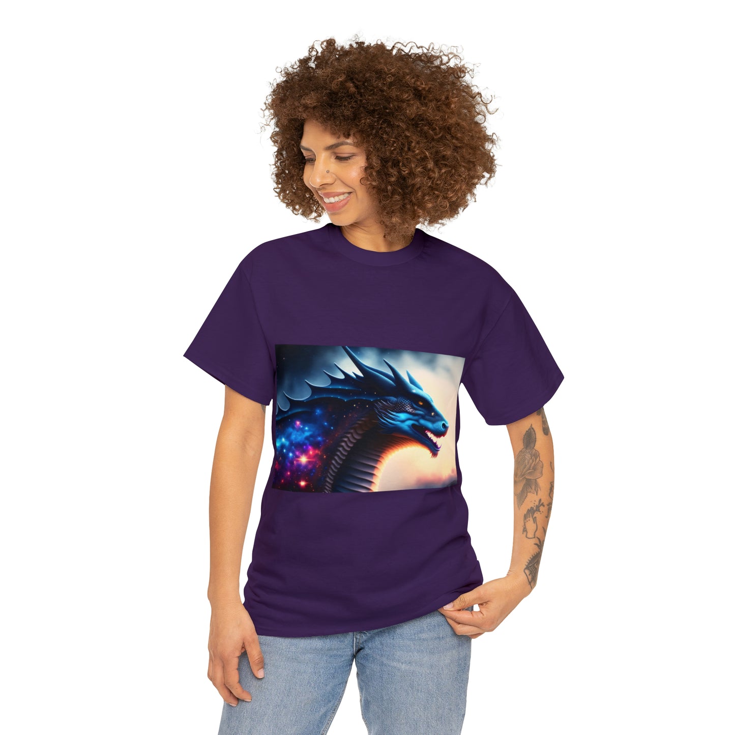 Galaxy Magic Dragon Cotton Tee