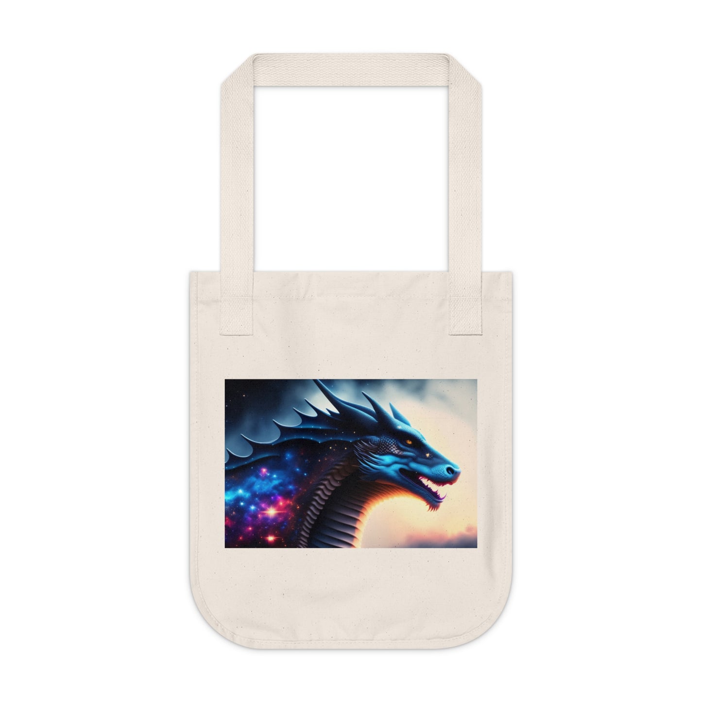 Galaxy Magic Dragon Tote Bag