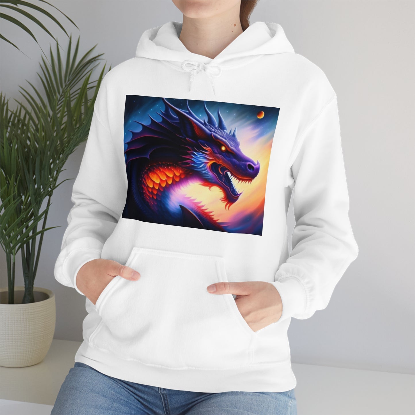 Solar Fire Dragon Hoodie