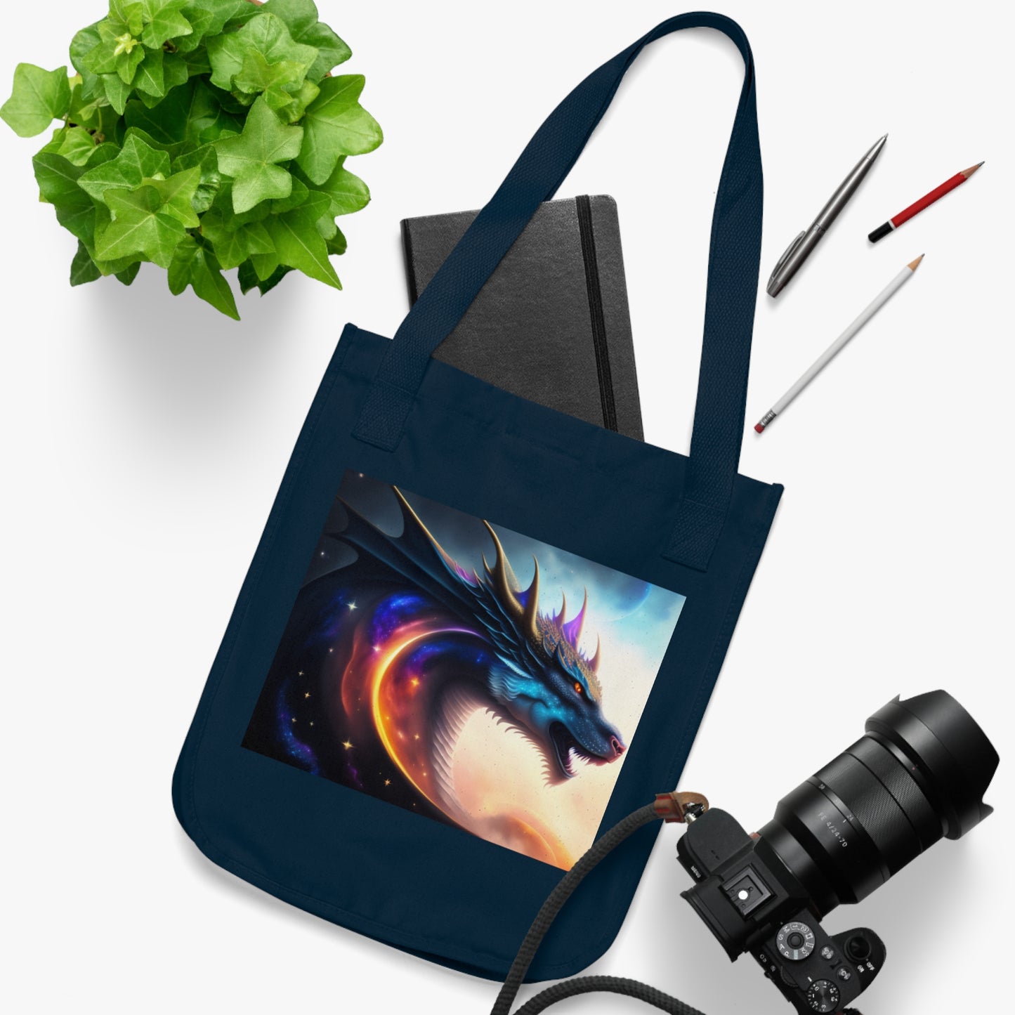 Jupiter Star Wolf Dragon Tote Bag