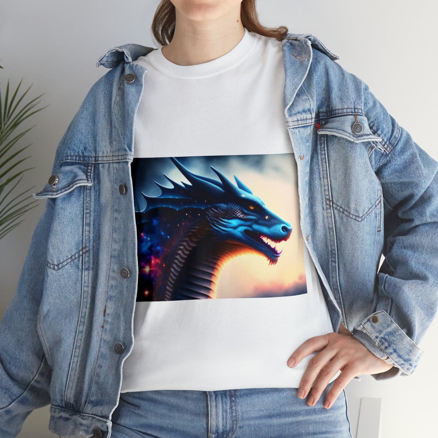 Galaxy Magic Dragon Cotton Tee