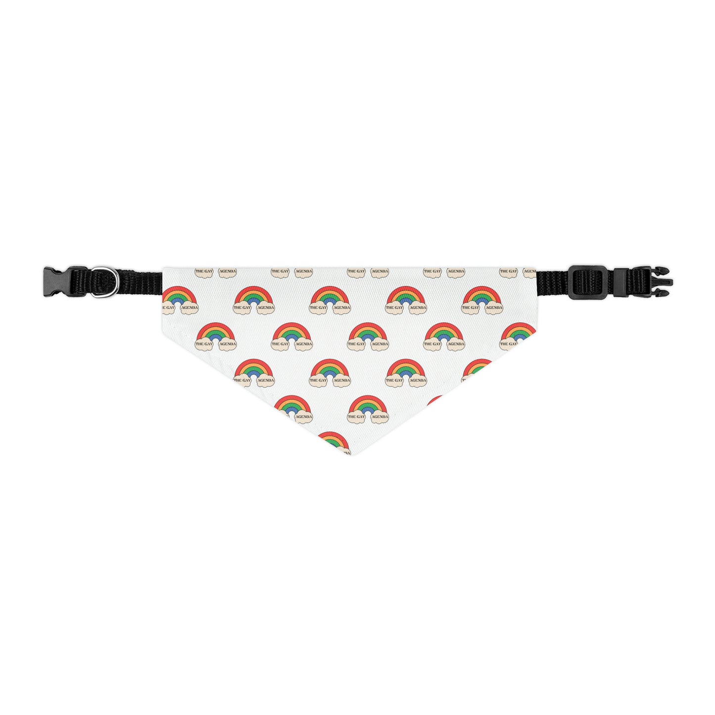 Gay Agenda Pet Bandana Collar