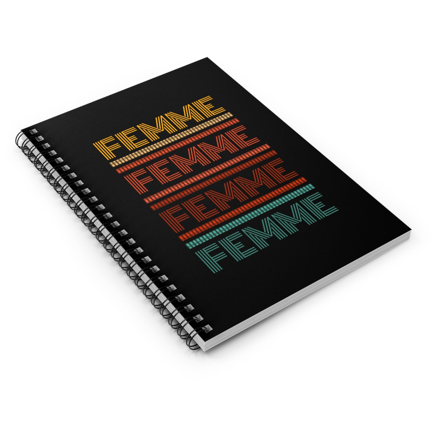 FEMME Spiral Notebook - Ruled Line