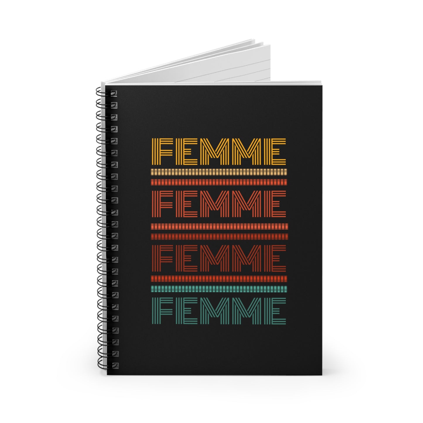 FEMME Spiral Notebook - Ruled Line