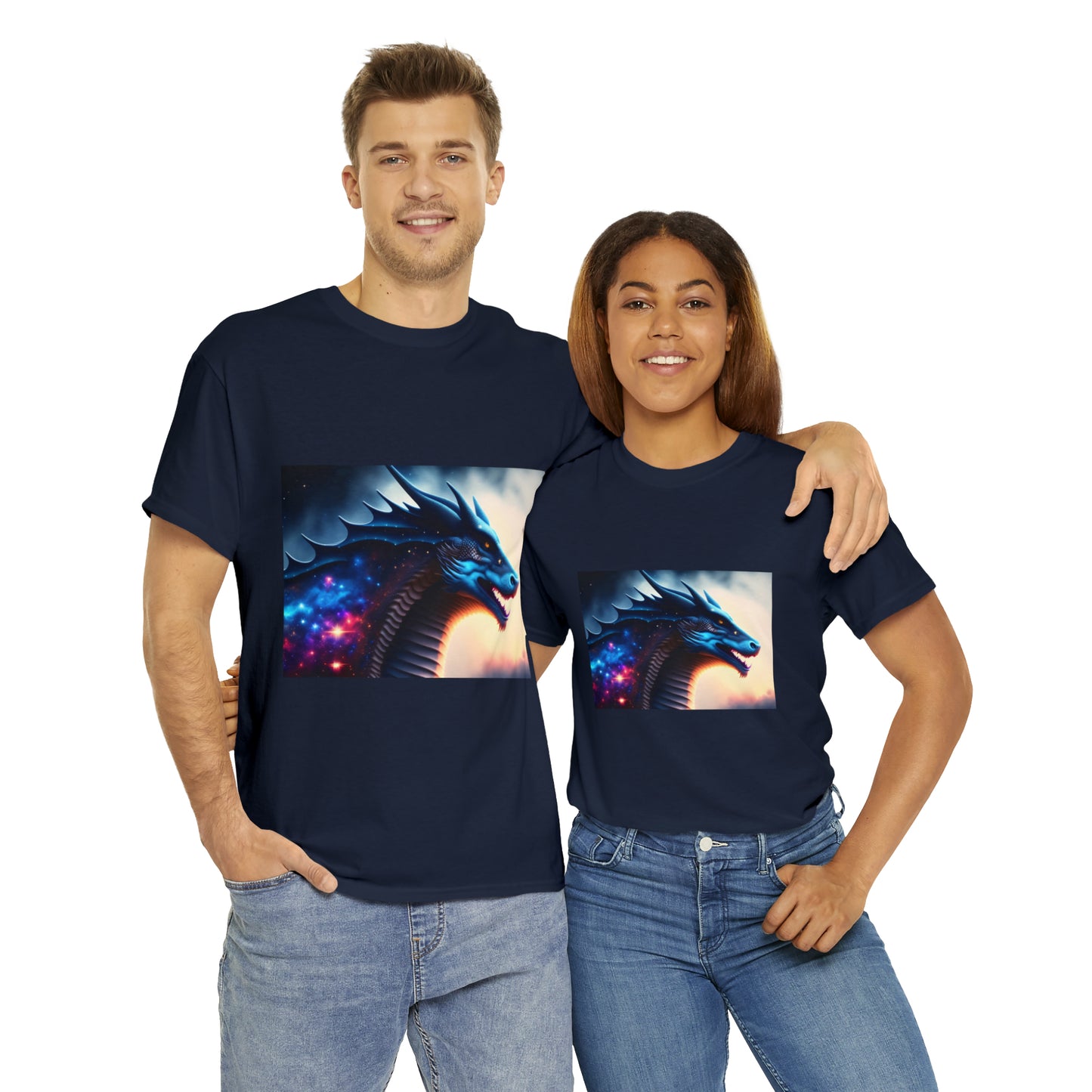 Galaxy Magic Dragon Cotton Tee