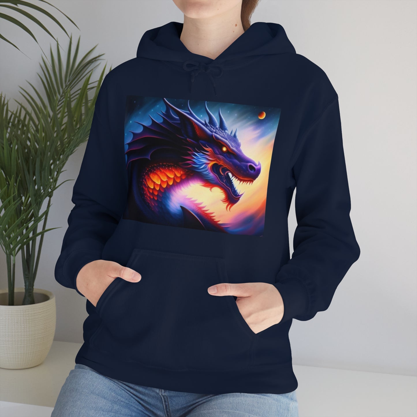 Solar Fire Dragon Hoodie