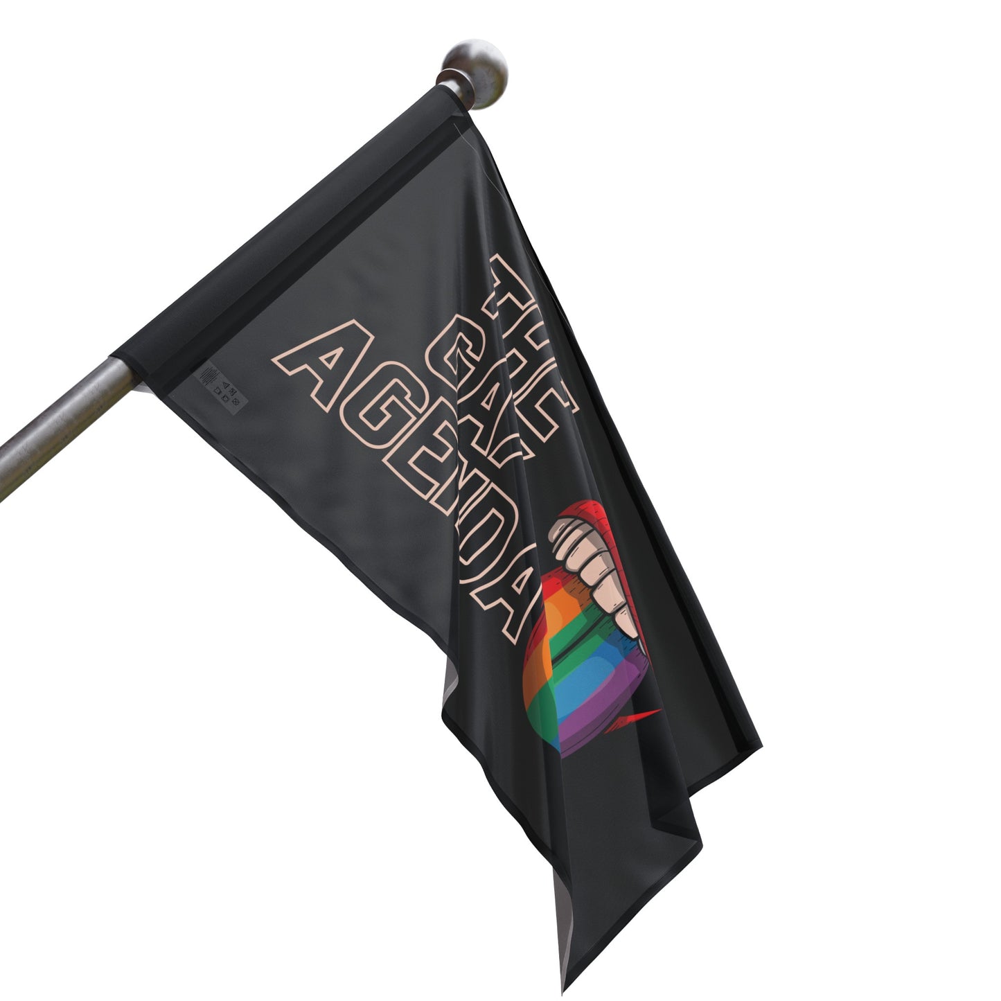 The Gay Agenda (dark mode) Flag