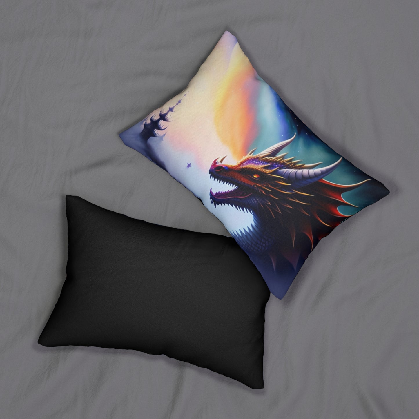 Red Dragon Lumbar Pillow