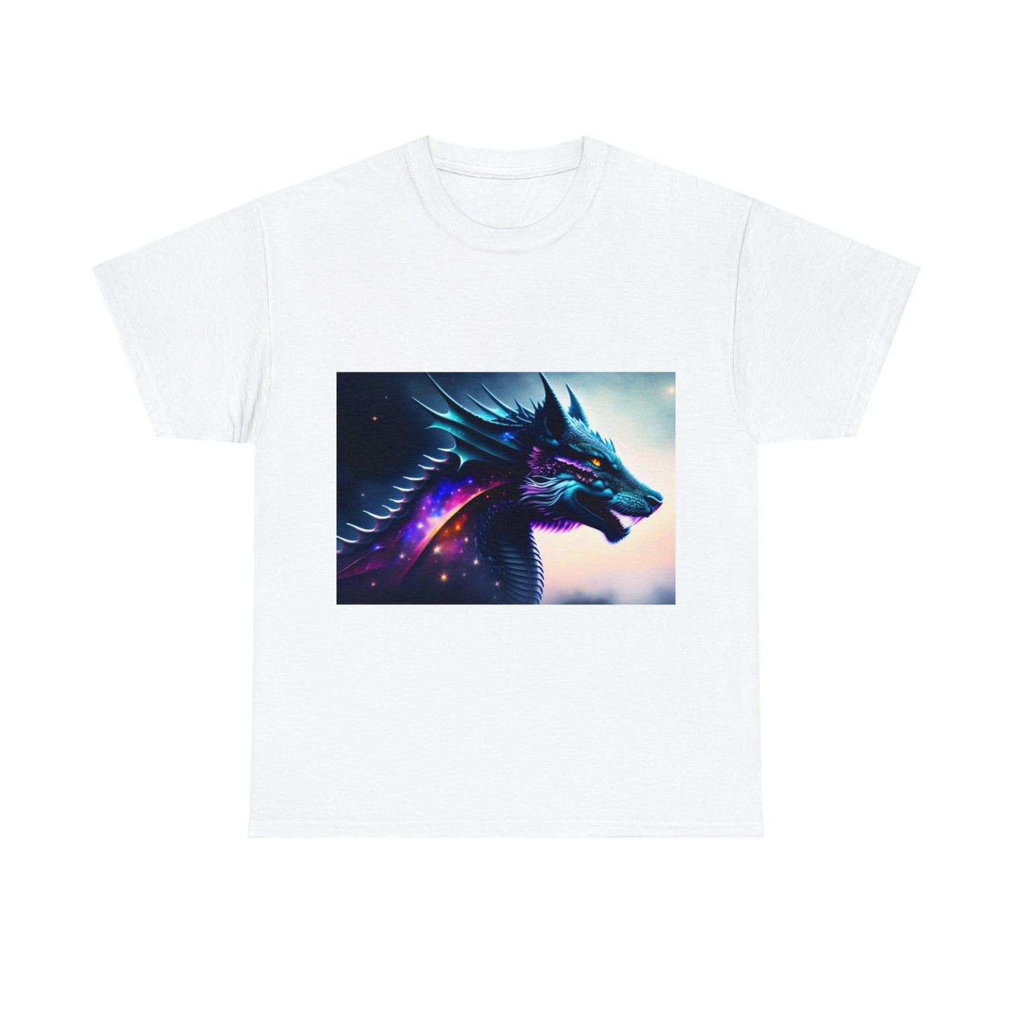 Nebula Wolf Dragon Cotton Tee