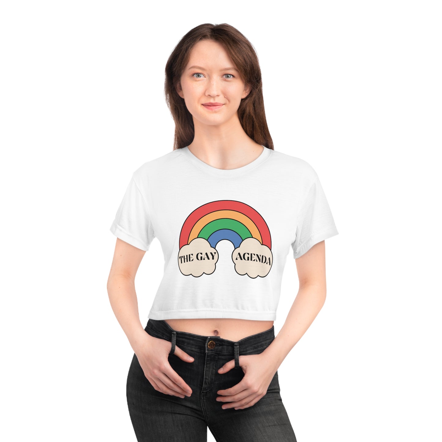 The Gay Agenda Crop Top