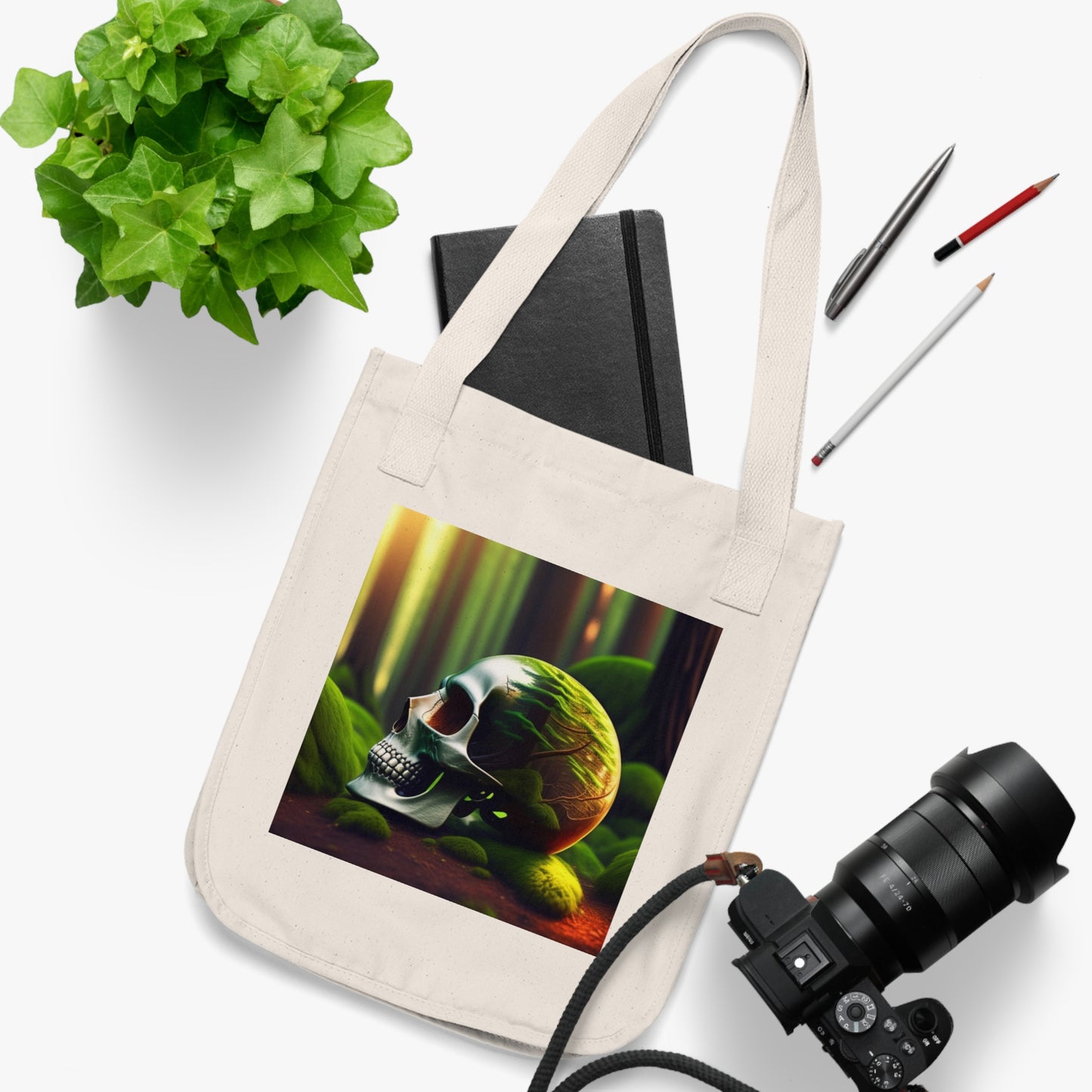 Wood Brained Tote Bag