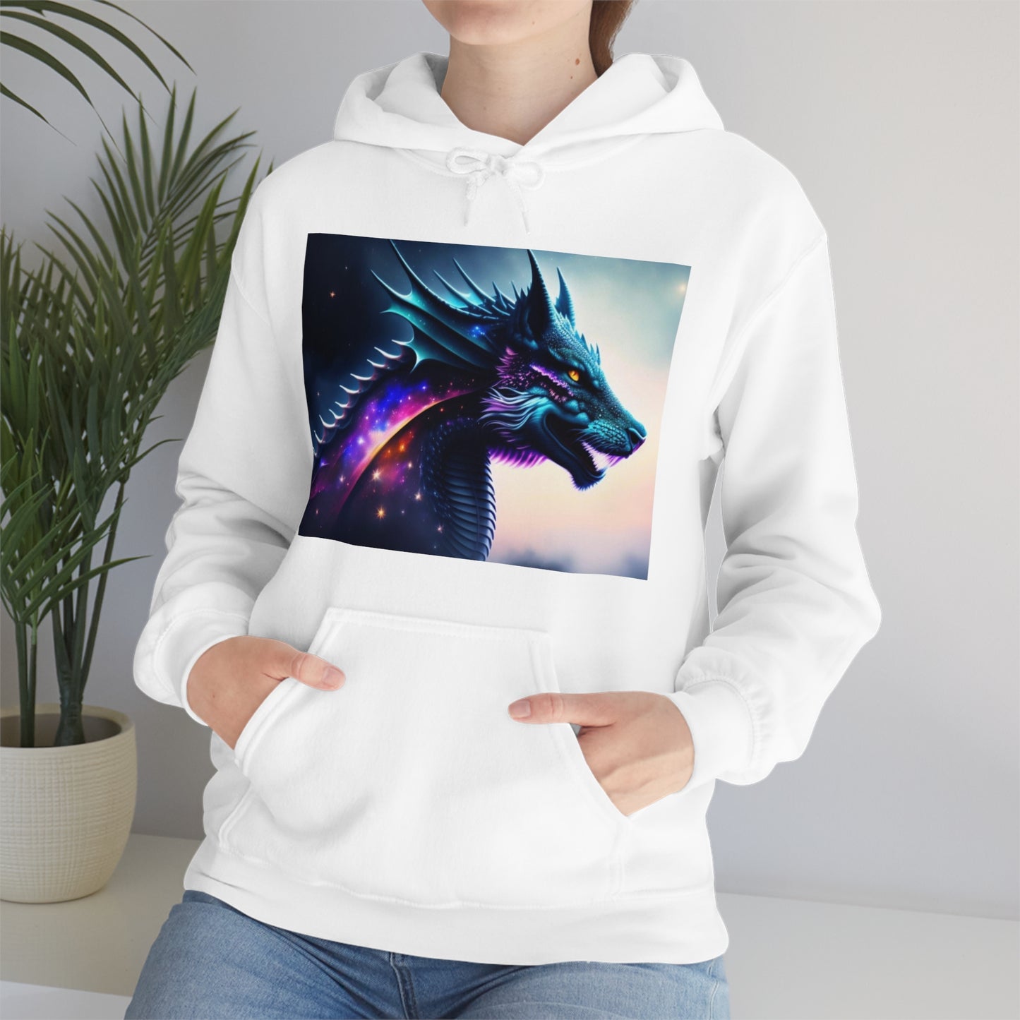 Nebula Wolf Dragon Hoodie