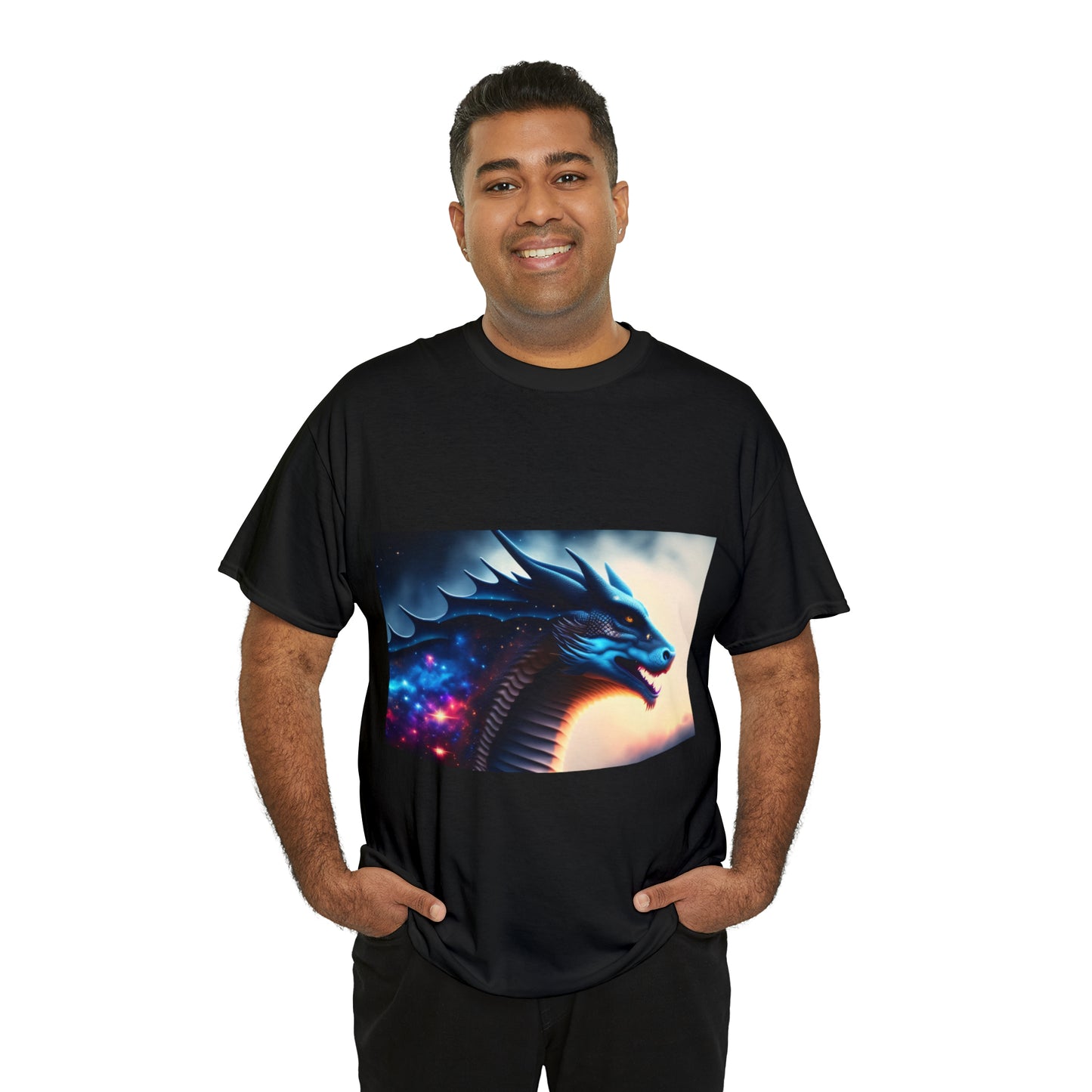 Galaxy Magic Dragon Cotton Tee