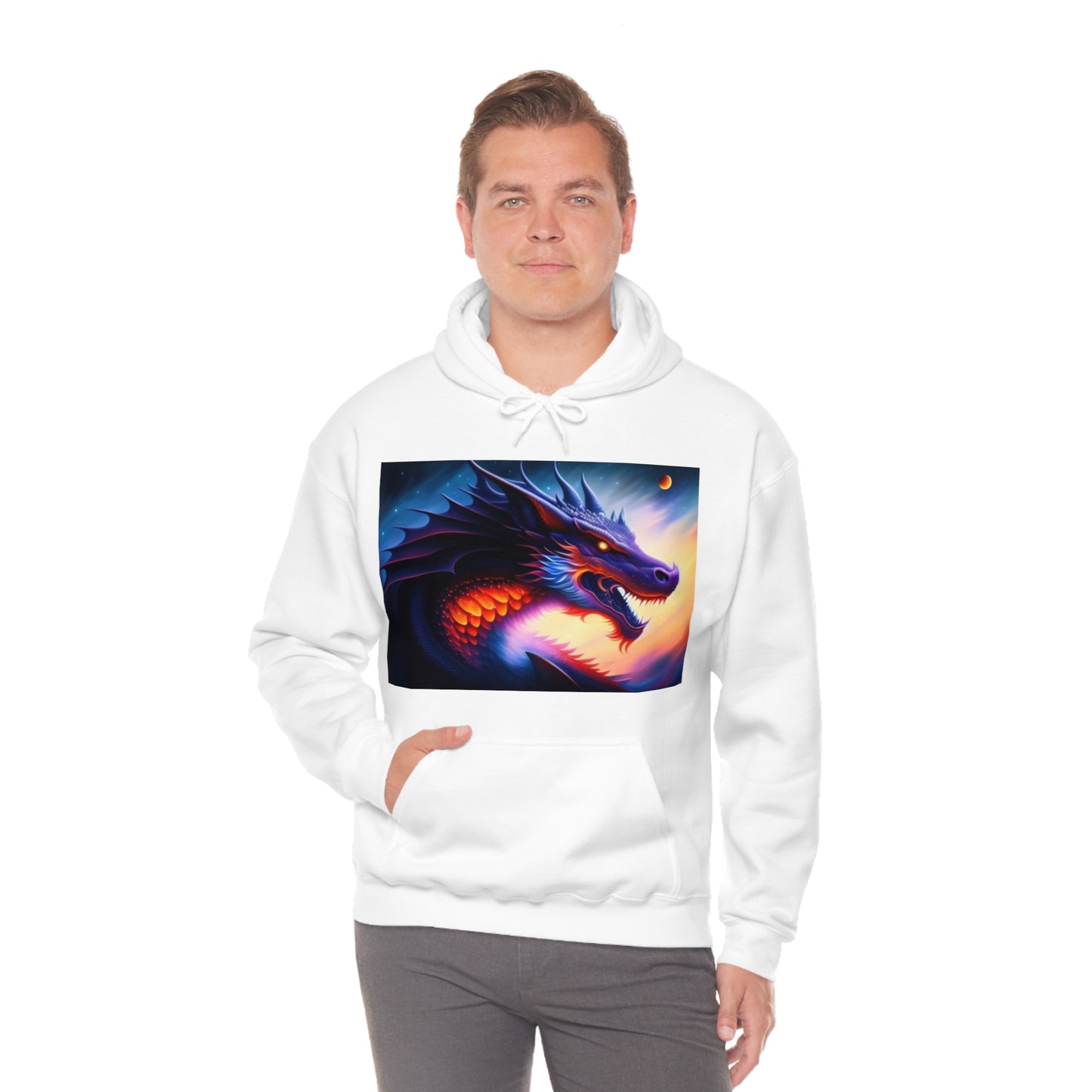 Solar Fire Dragon Hoodie