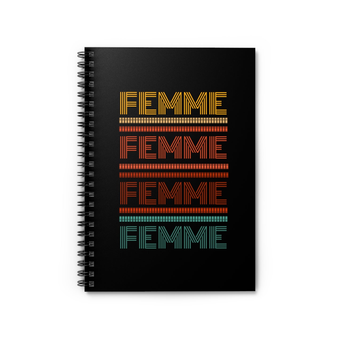 FEMME Spiral Notebook - Ruled Line