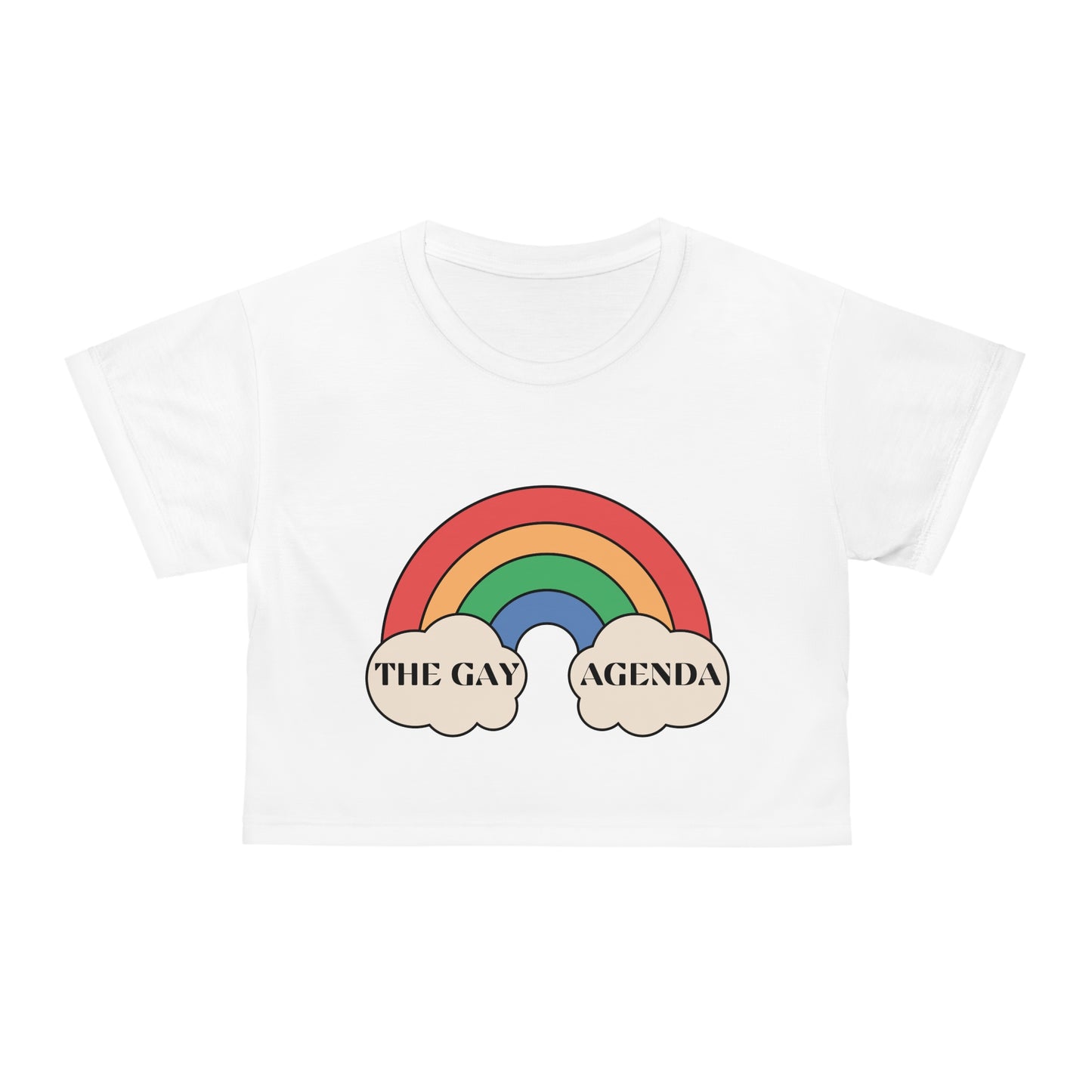 The Gay Agenda Crop Top