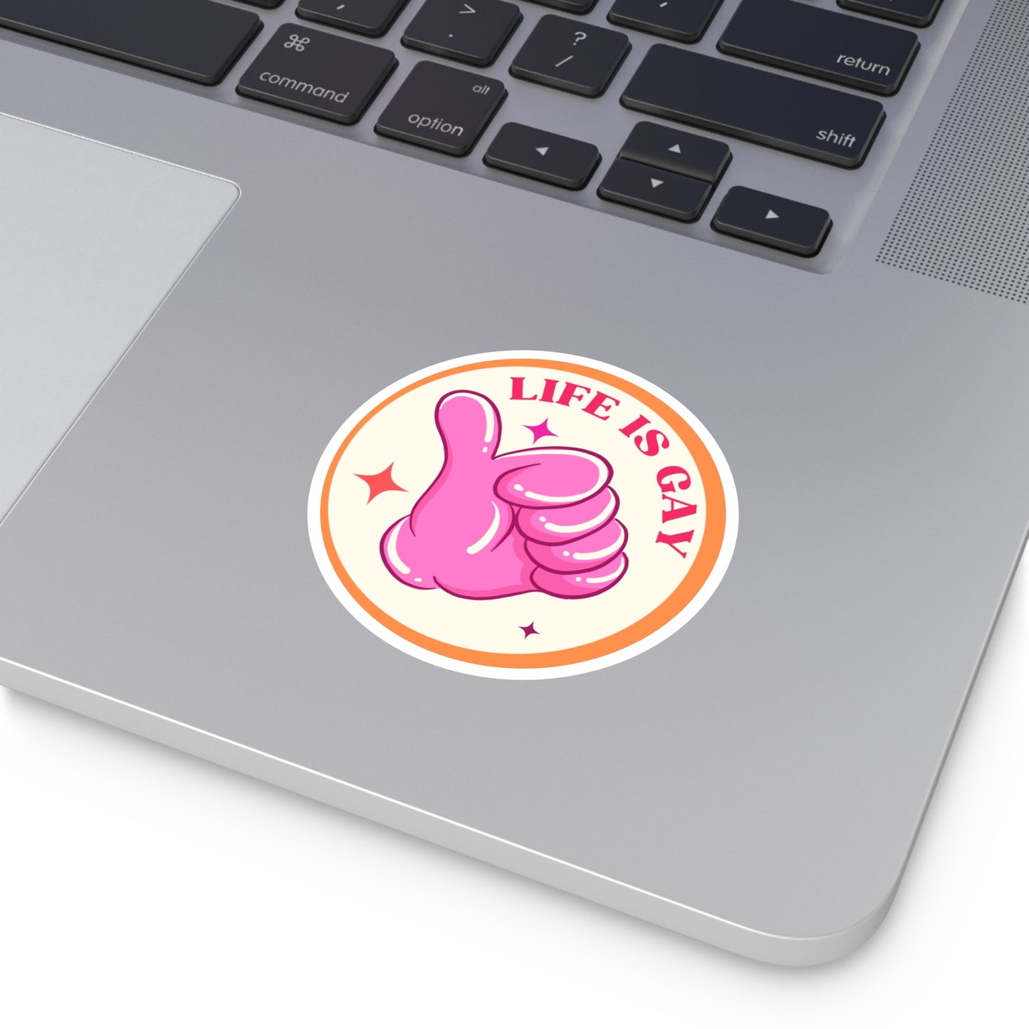 Lesbian Life Is Gay Sticker