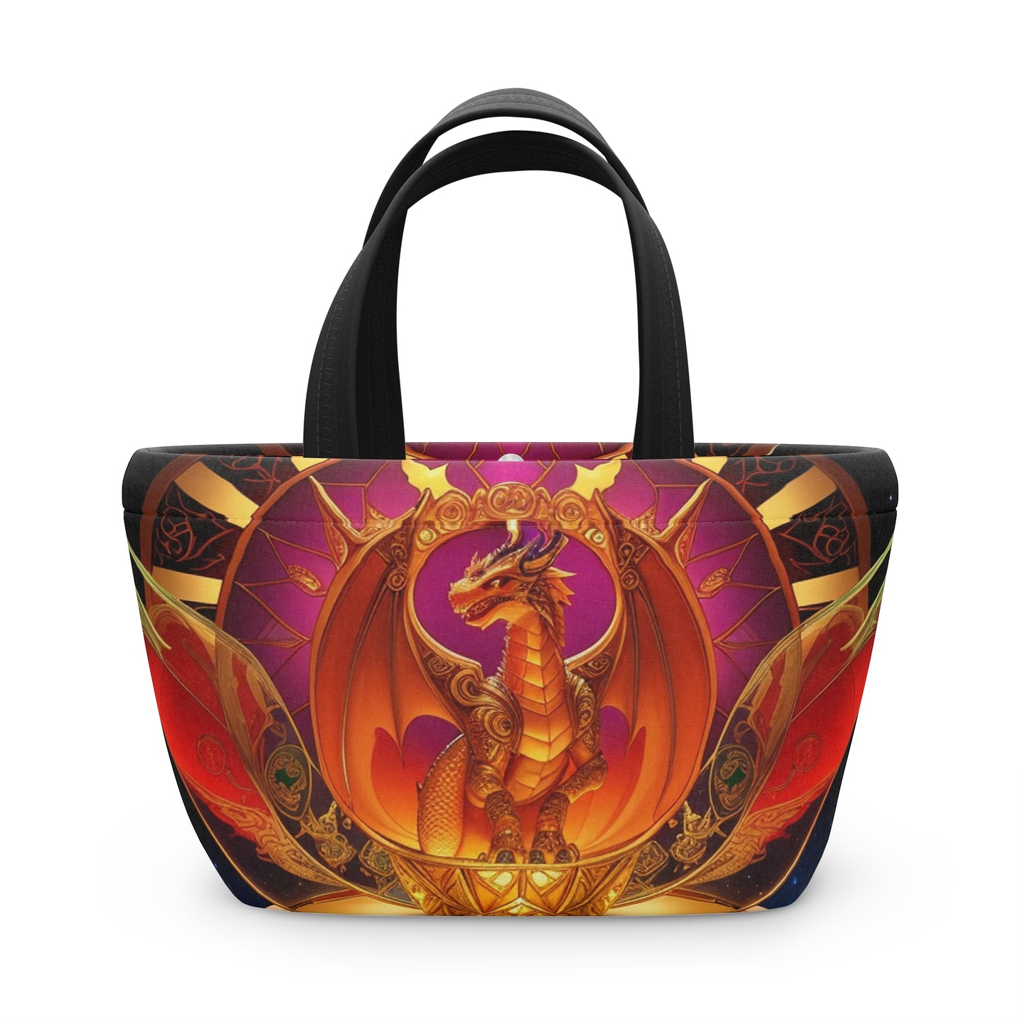 Golden Dragon Lunch Bag