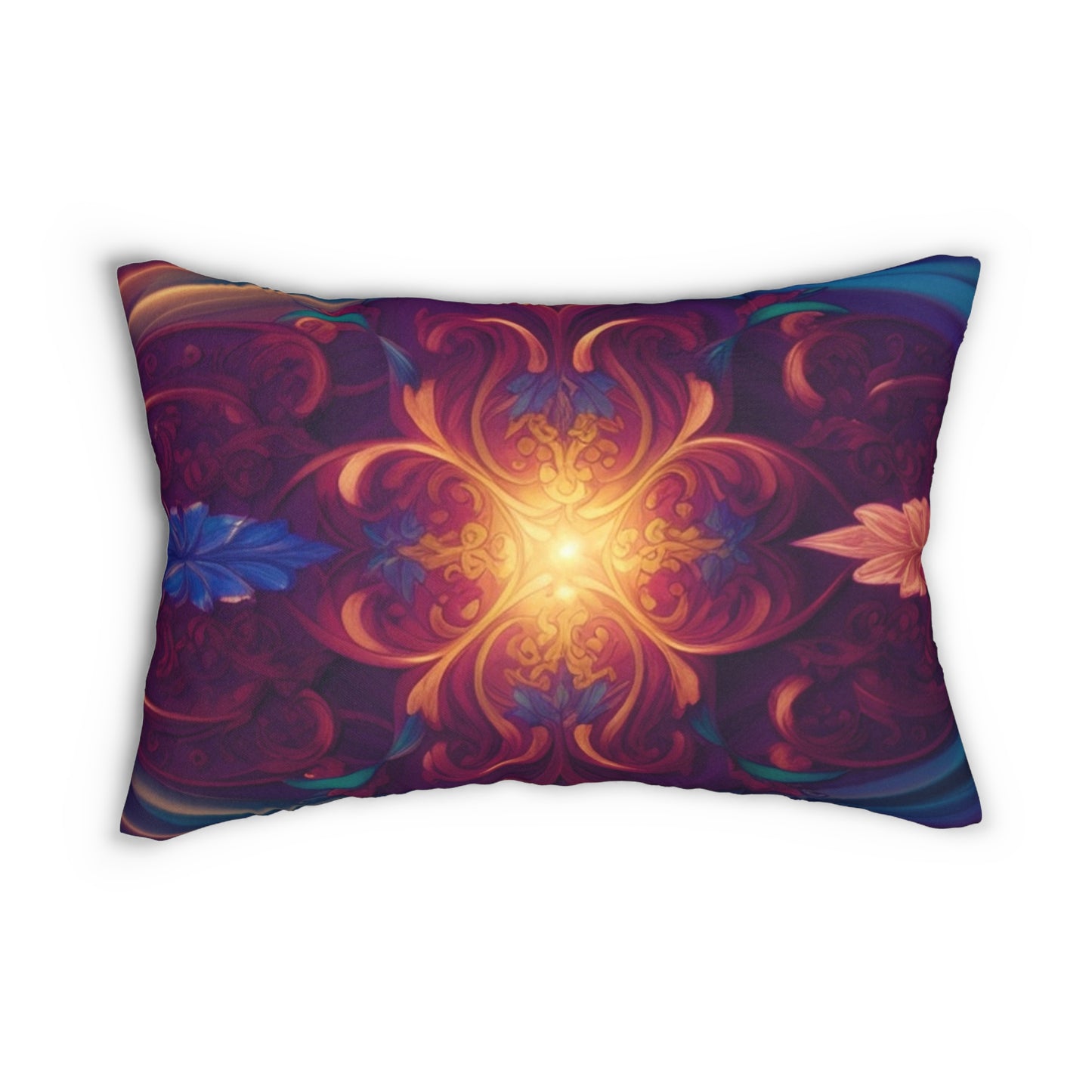 Cosmic Jewel Spun Polyester Lumbar Pillow