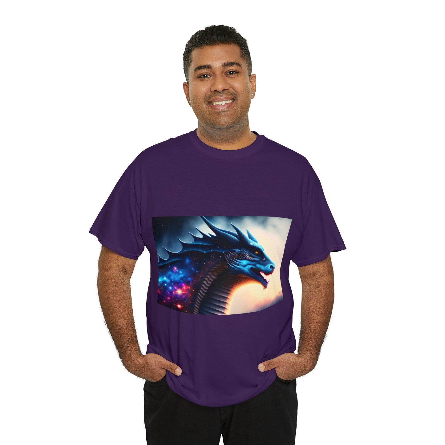 Galaxy Magic Dragon Cotton Tee