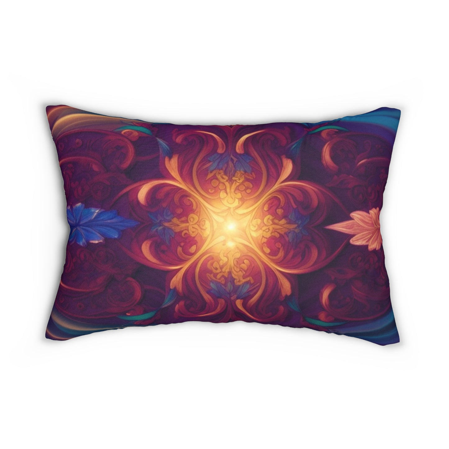 Cosmic Jewel Spun Polyester Lumbar Pillow