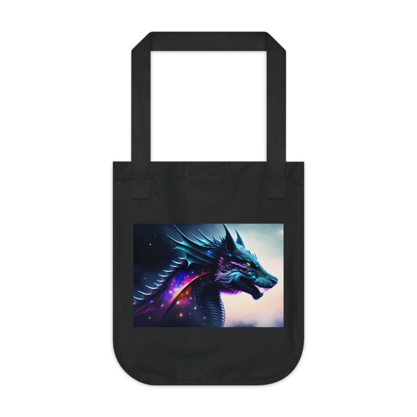 Nebula Wolf Dragon Tote Bag