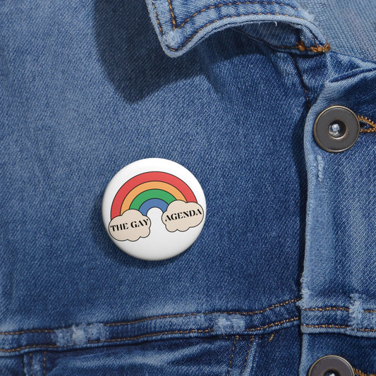 The Gay Agenda (light mode) Pin Button