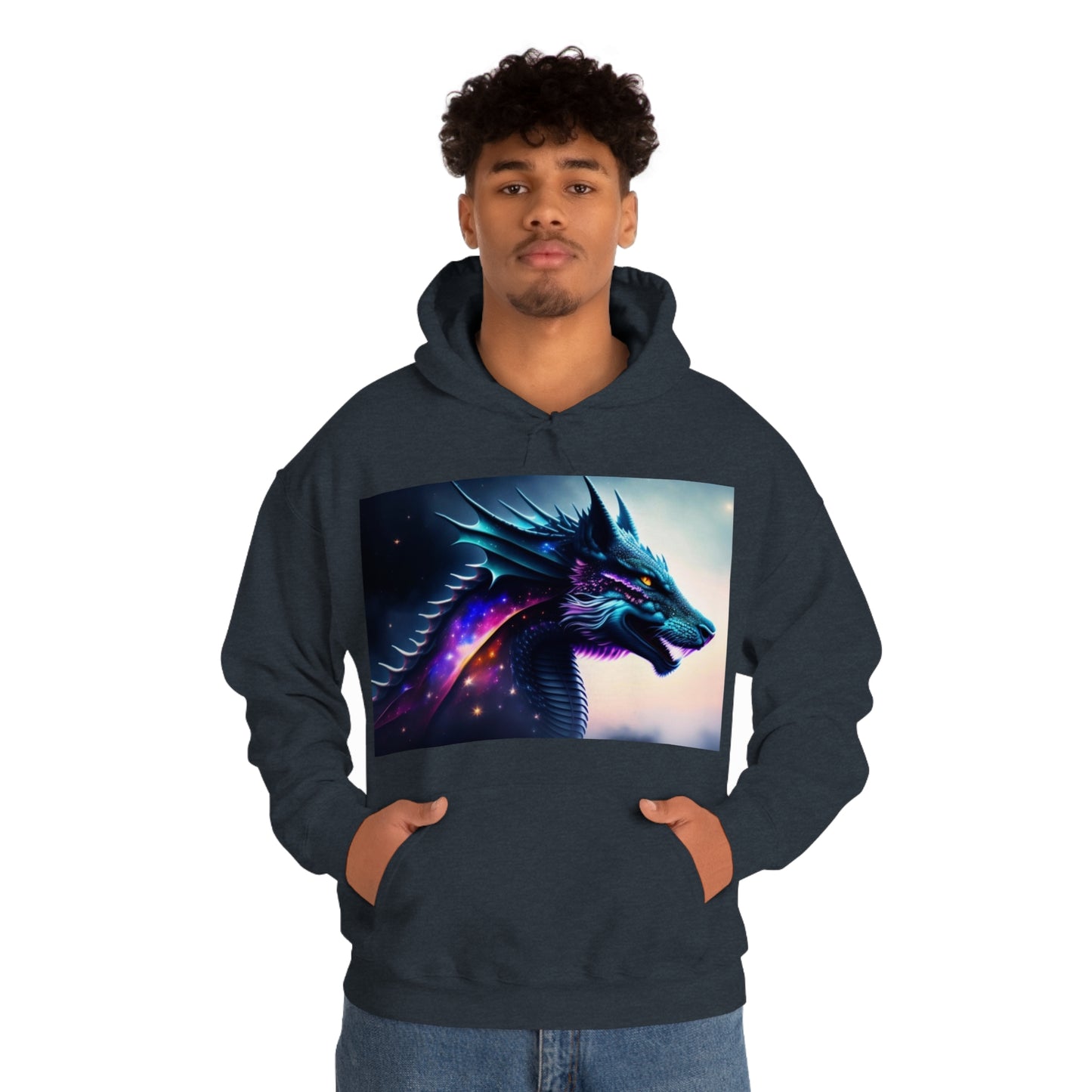 Nebula Wolf Dragon Hoodie